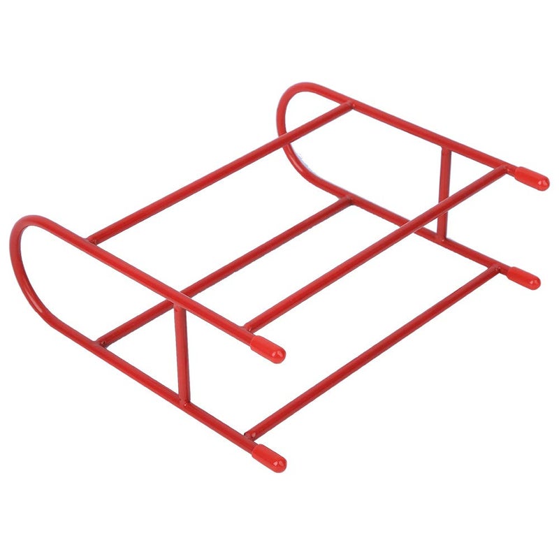 High Strength Metal RC Car Tires Storage Rack Wheels Shelf Accessory Red For 1 10 Scale - Image 2