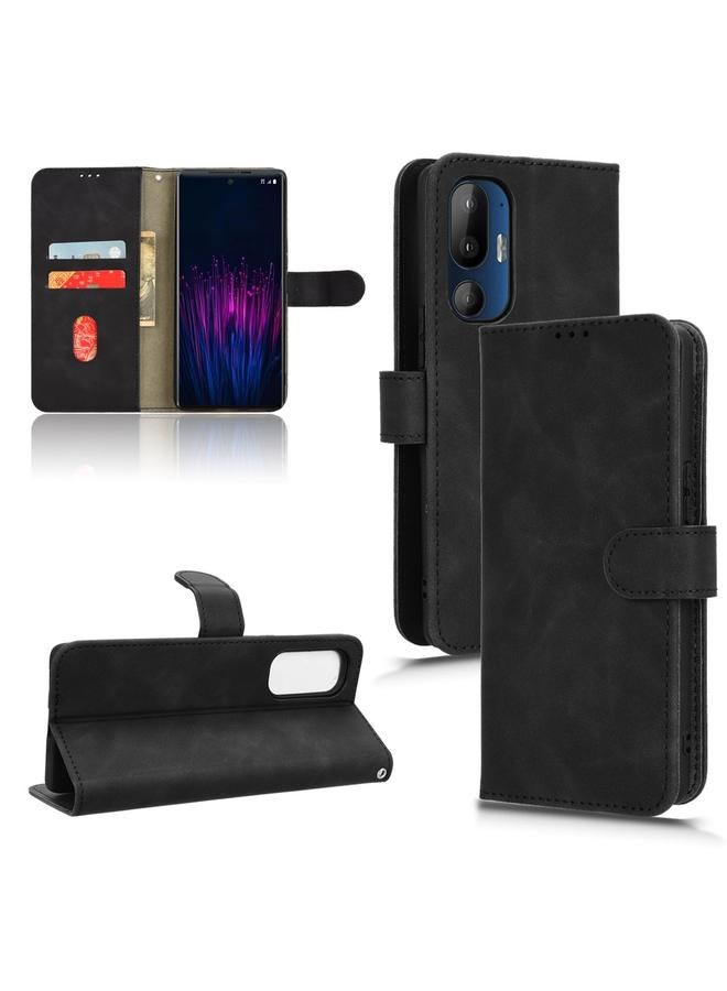 S-TOP Case For HTC U24 Pro Skin Feel Magnetic Flip Leather Phone Case - Image 1