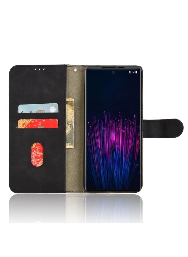 S-TOP Case For HTC U24 Pro Skin Feel Magnetic Flip Leather Phone Case - Image 4
