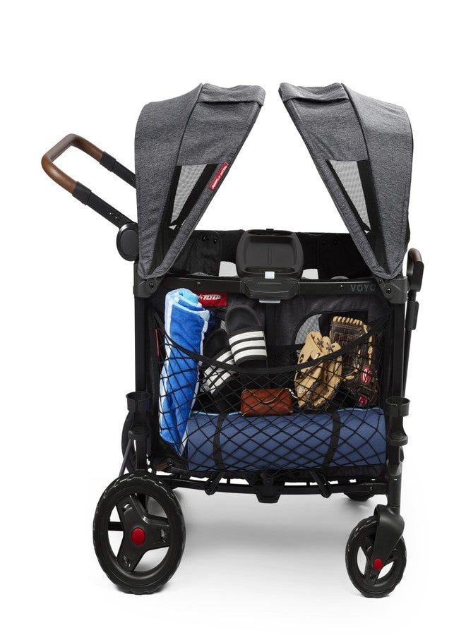 Radio Flyer Voya Stroller Wagon Accessory, Cargo Net for Hauling for 4 Seater High Sides Stroller Wagon - Image 4