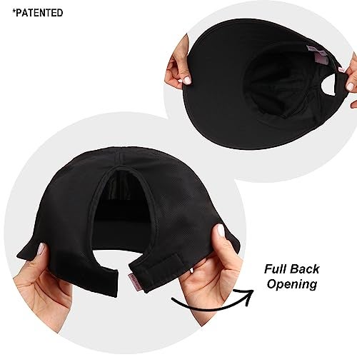 Ponyflo Sunblocker Wide Brim Hat-Black Oprah Daily - Image 3