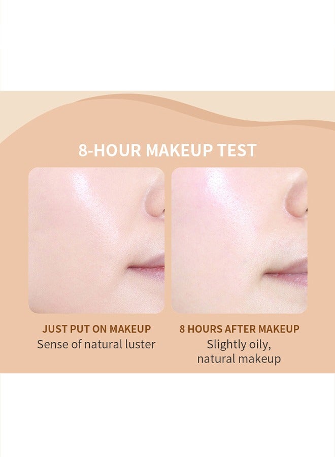 OCHEAL BB Liquid Foundation Color Correcting Long Lasting Maseup Full Coverage Lightweight, Flowlesss&Moisturizing Instant Age Rewind Perfector BB Cream Sunscreen SPF50(01#Ivory) - Image 4
