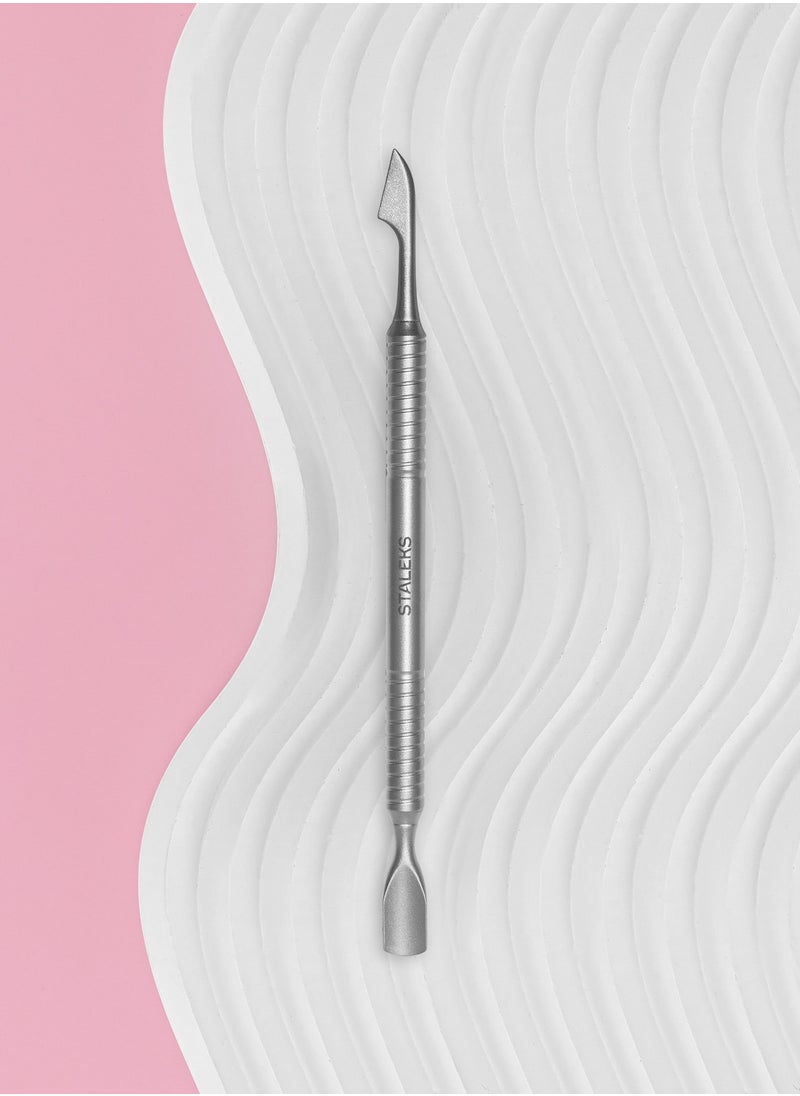 STALEKS Manicure Pusher - BEAUTY & CARE 30 | TYPE 1 (rounded narrow pusher and cleaner)  - Image 1