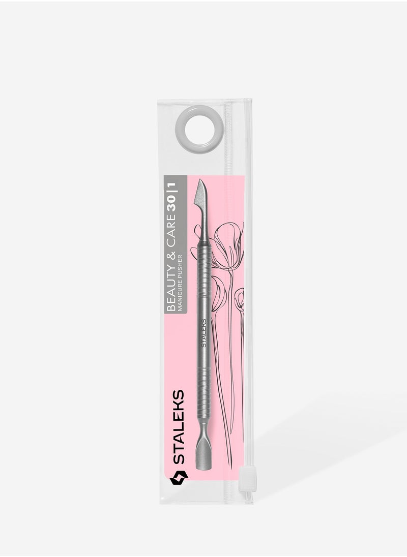 STALEKS Manicure Pusher - BEAUTY & CARE 30 | TYPE 1 (rounded narrow pusher and cleaner)  - Image 4