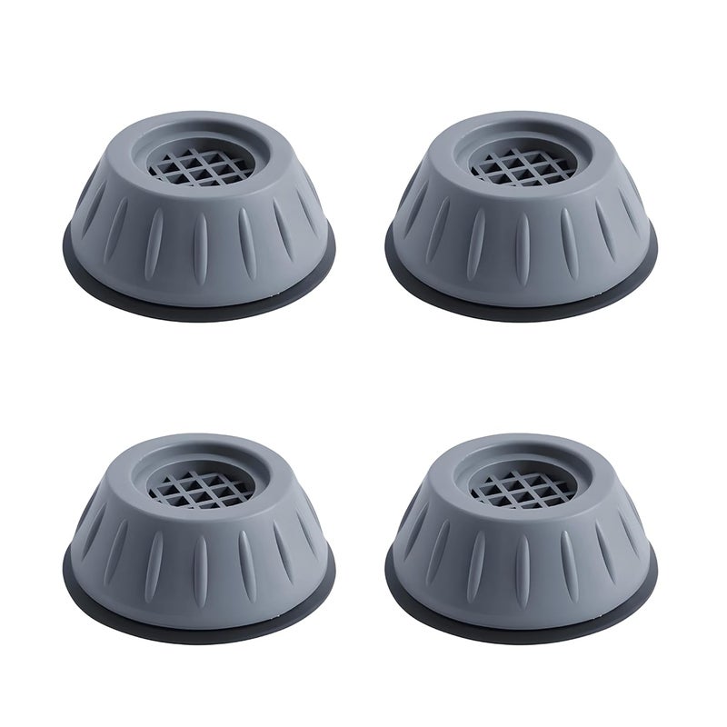 Ultimate Multi-Purpose Anti-Vibration and Slip Feets Pads for Washing Machine, Fridge, Table, and Furniture - Protect Floors & Reduce Noise | Set of 4  - Image 1