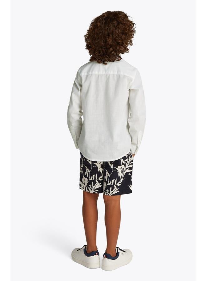 TOMMY HILFIGER MAO COLLAR REGULAR SHIRT LS  - Image 2