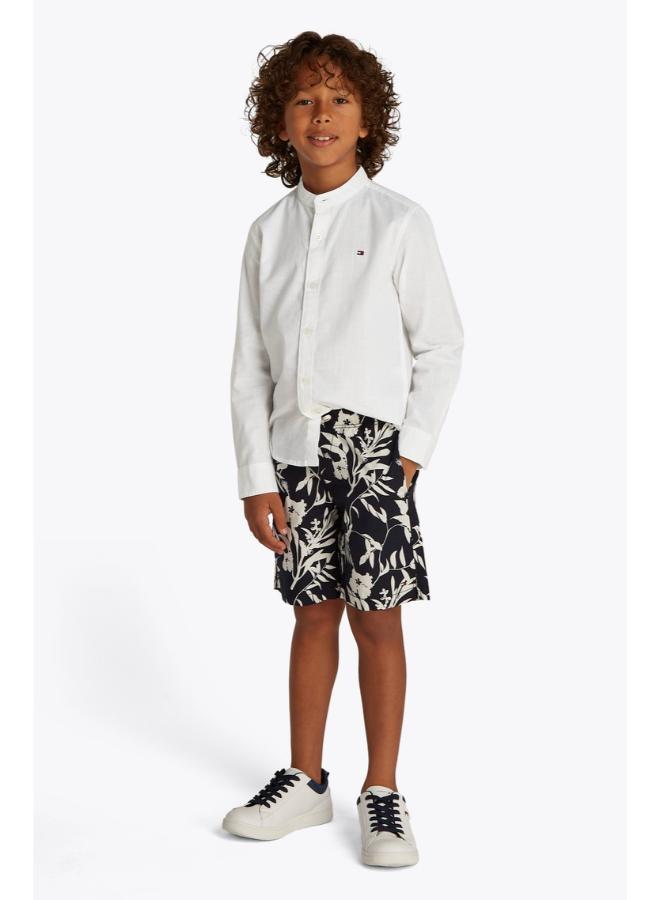 TOMMY HILFIGER MAO COLLAR REGULAR SHIRT LS  - Image 1