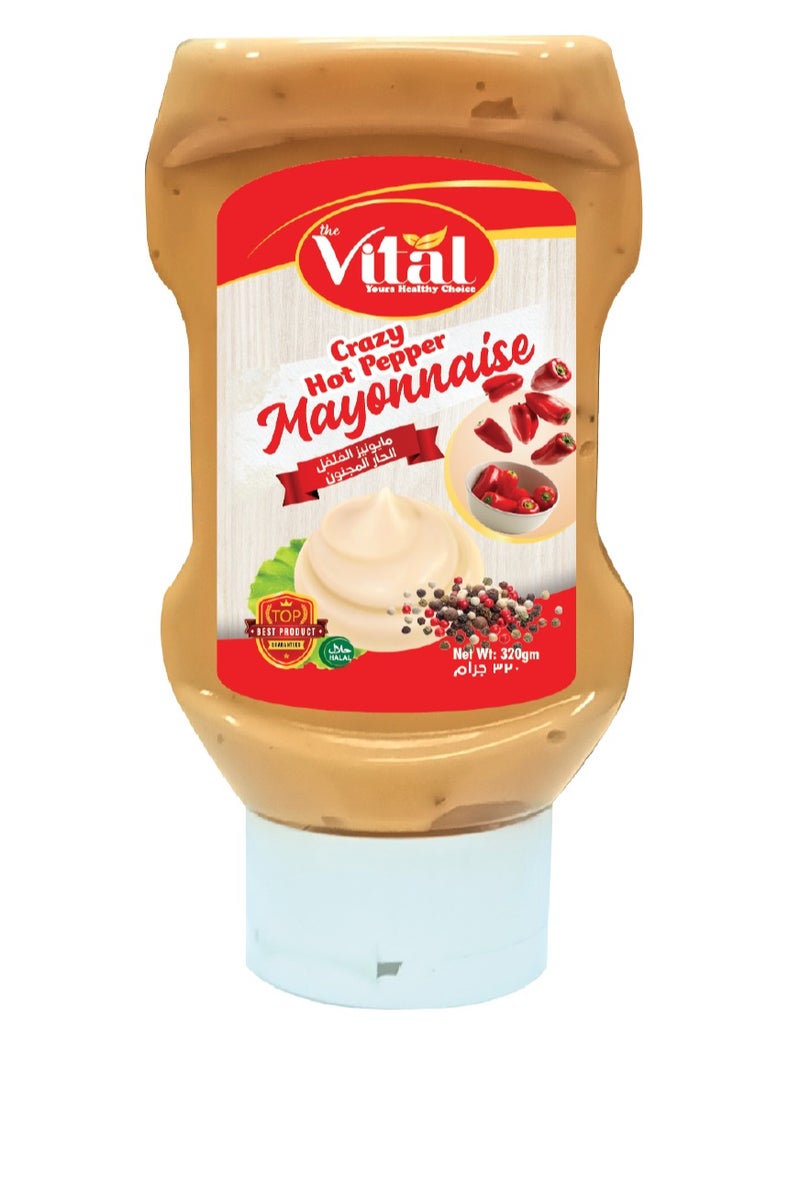 Vital Crazy Hot Pepper Mayonnaise 320gm