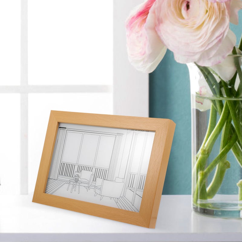 🏠 إطار صورة بإضاءة LED من مادة متينة للاستخدام طويل الأمد مثالي لتزيين المنزل - Image 4