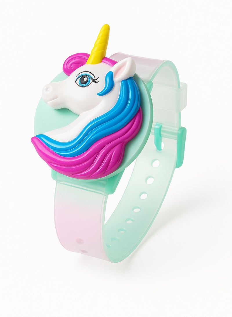 A unique kids' watch with an interchangeable face, allowing your child to match their style—fun and comfortable for daily wear. - Image 2
