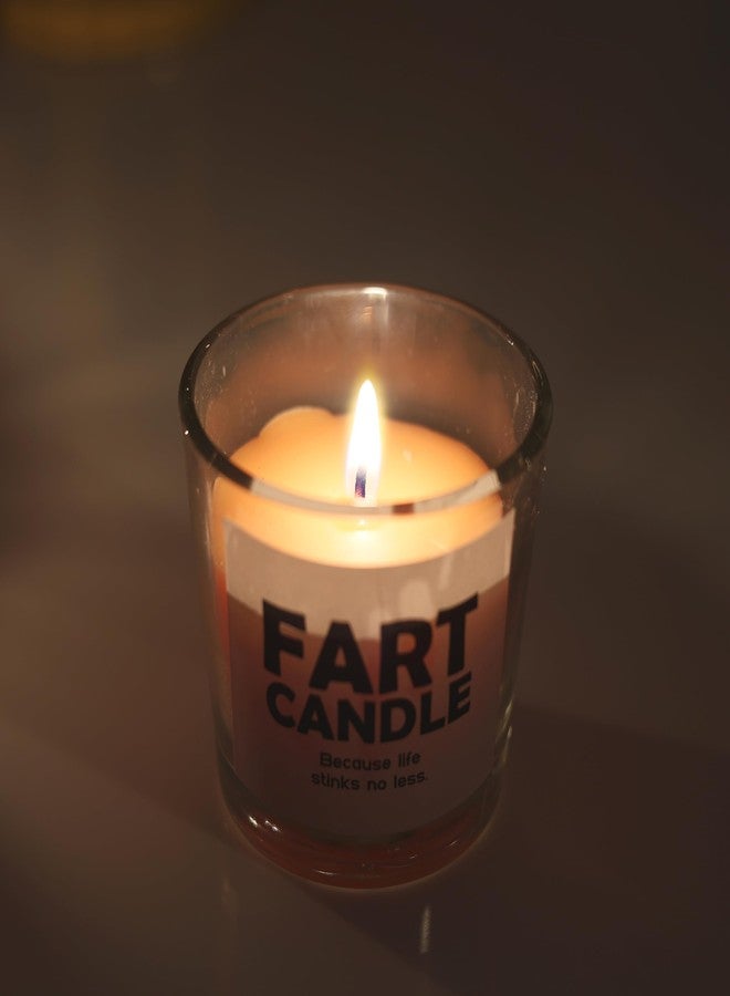 Oye Happy – Fart Candle – Funny New Year Gag Gift | Hilarious Scented Candle for Friends, Colleagues & Party Gifting | Life Stinks Joke Candles for 2026 | Prank Gift for Sarcastic People - Image 4