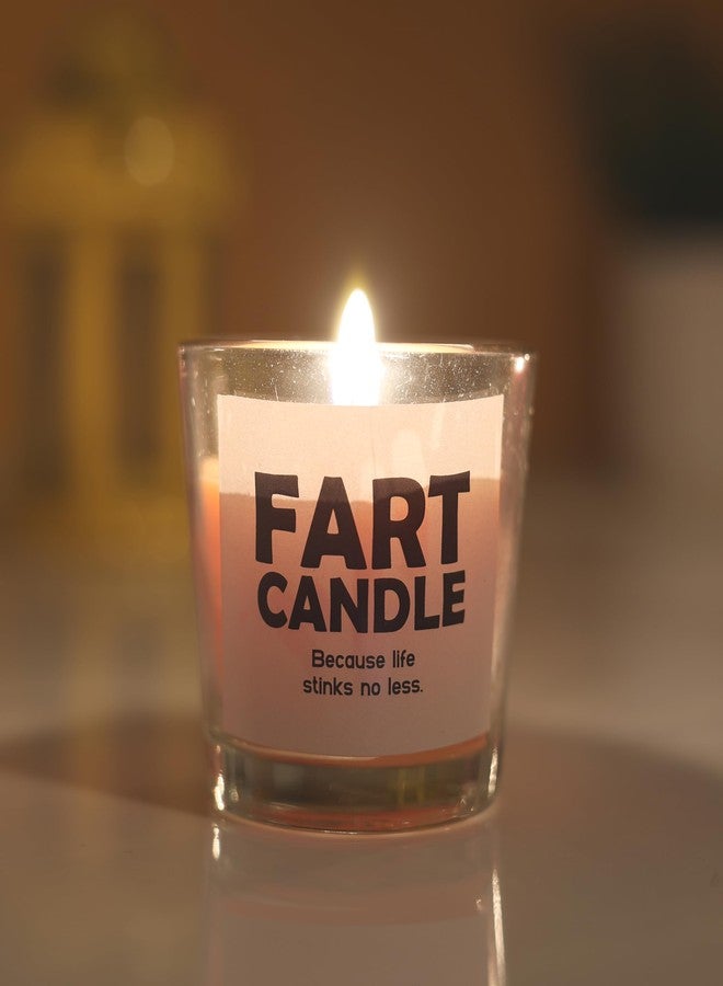 Oye Happy – Fart Candle – Funny New Year Gag Gift | Hilarious Scented Candle for Friends, Colleagues & Party Gifting | Life Stinks Joke Candles for 2026 | Prank Gift for Sarcastic People - Image 2