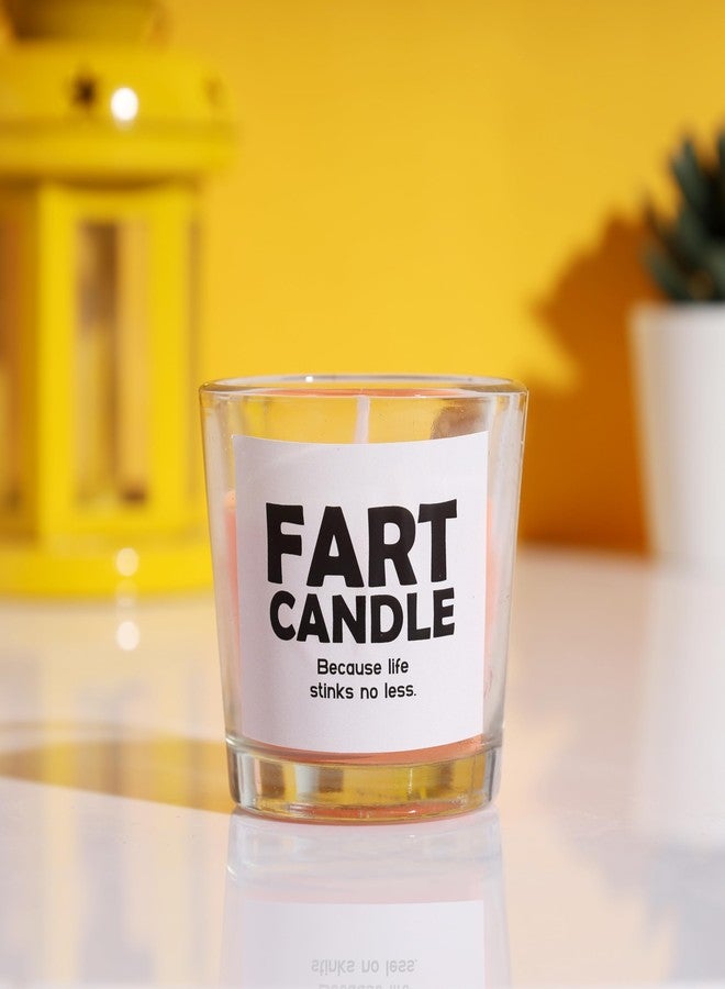 Oye Happy – Fart Candle – Funny New Year Gag Gift | Hilarious Scented Candle for Friends, Colleagues & Party Gifting | Life Stinks Joke Candles for 2026 | Prank Gift for Sarcastic People - Image 3