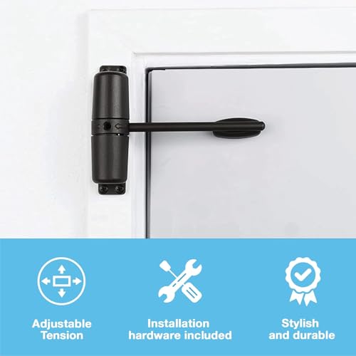 Wright Products منتجات رايت VWC50BZ، غالق عمودي، أسود - Image 3