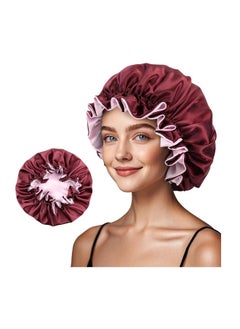 Double-layer wood ear trim - wine red