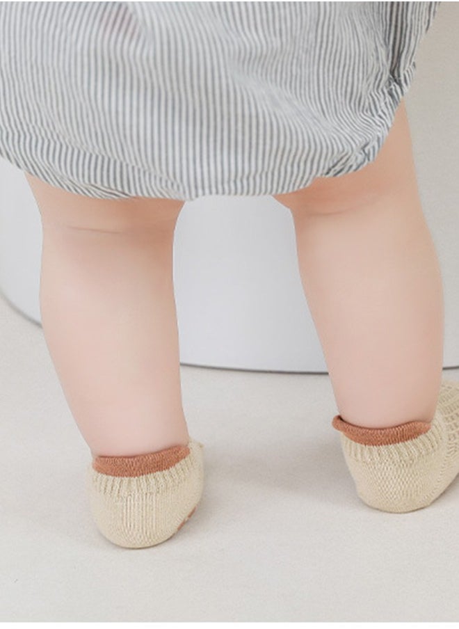 Socks 3 Pair Baby Anti-Slip Socks, Toddler Newborn Anti-Slip Socks With Grips, Anti-Slip Unisex Ankle Floor Socks 1-3 Years Old  - Image 4