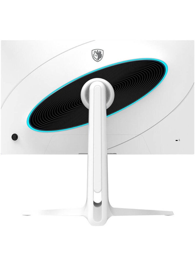 Sades RS-Dolphin, 27" UHD 4K Flat Gaming Monitor, IPS Panel, 160 320Hz, 0.5ms, HDR, Adaptive Sync, USB-C, Dual Speakers, Height Adjustable, White | SA-F01U27W - Image 5