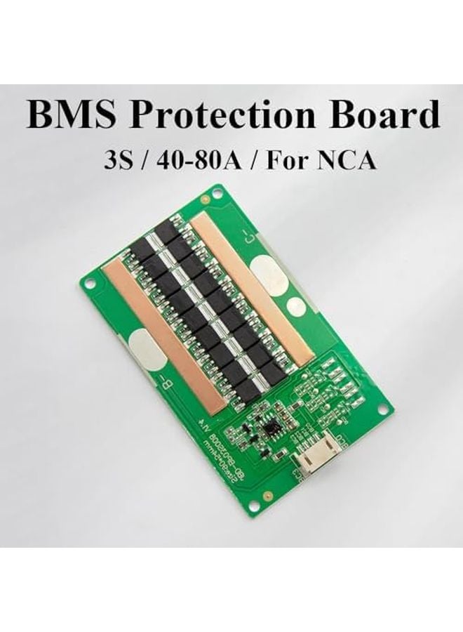 3S 60A لوحة حماية بطارية ليثيوم وحدة مع شحن متوازن - Image 4