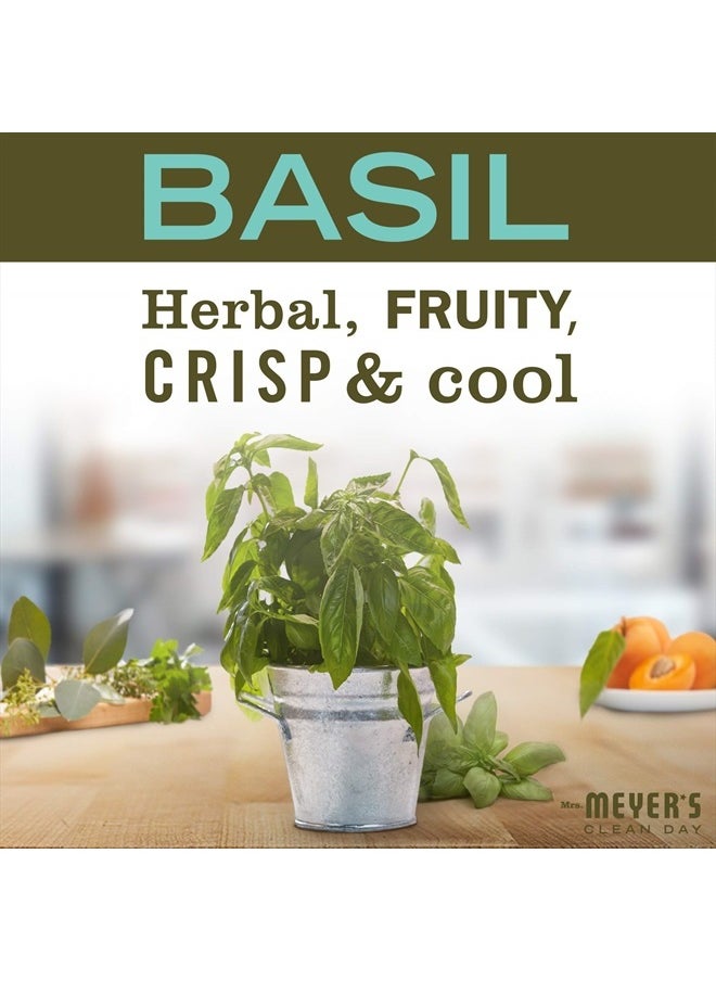 Liquid Dish Soap, Biodegradable Formula, Basil, 16 fl. oz