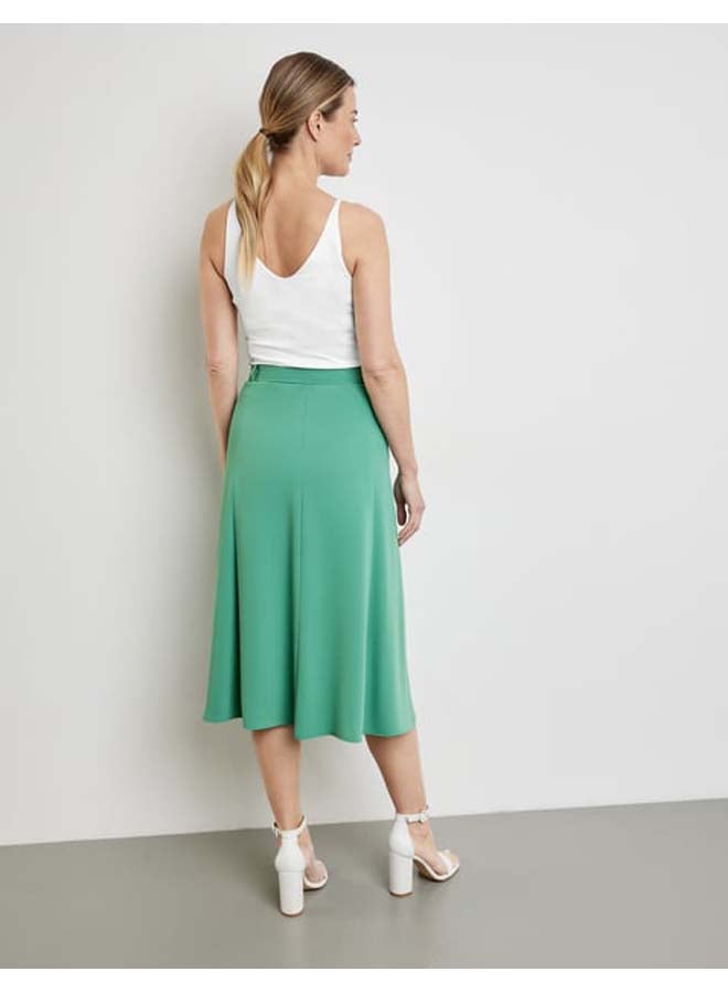 GERRY WEBER Skirt in an A-line design with a tie-around belt - Image 4