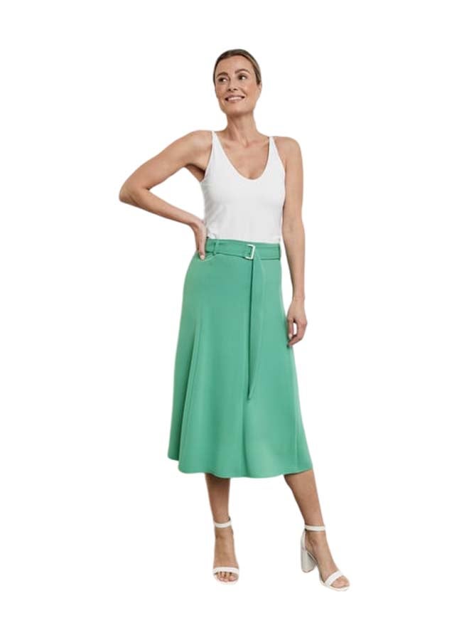 GERRY WEBER Skirt in an A-line design with a tie-around belt - Image 1