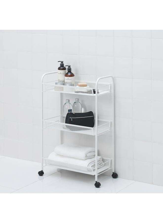 زبون عربة، بيضاء، 26X48X77 سم - Image 3