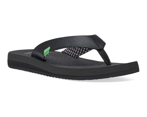 Sanuk Yoga Mat - Cushioned Sandals - Women's Ebony - 8 - Image 2