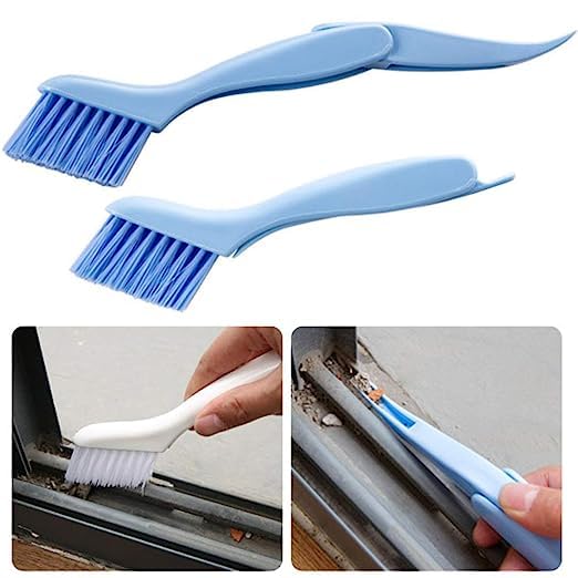 MILLENSIUM MILLENSIUM Cleaning Brush Specially Design Clean Sliding Door Window Tracks Tool 1 Piece Random ColorDesign Will be Shipped 