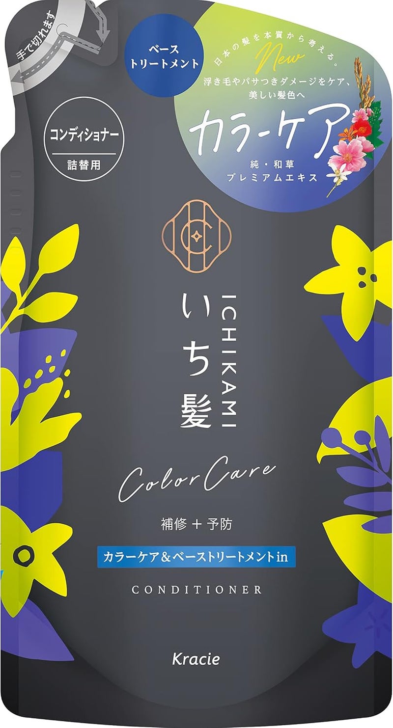 ICHIKAMI Color Care Hair Conditioner 330ml  Refill - Image 1
