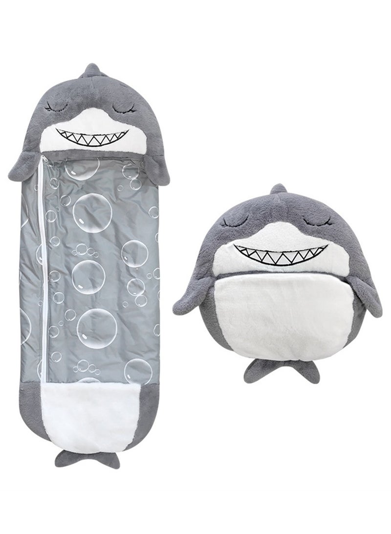 Children's sleeping bag Cartoon animal sleeping bag Children's quilted anti-kick sleeping bag Storage children's sleeping bag  - Image 1