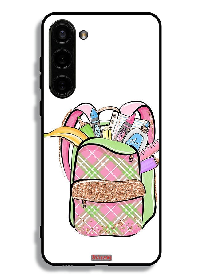 Tolwak Samsung Galaxy S23 Plus 5G Protective Case Cover Unicorn Girl Bag - Image 3