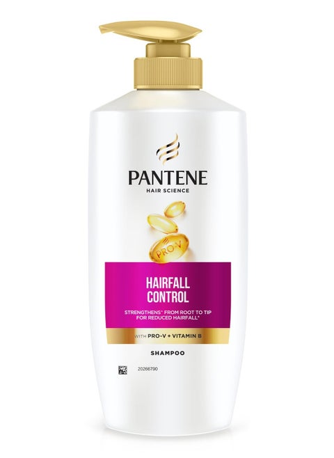 Advanced Hairfall Solution, Hairfall Control Shampoo, Pack of 1, 650ML, Pink