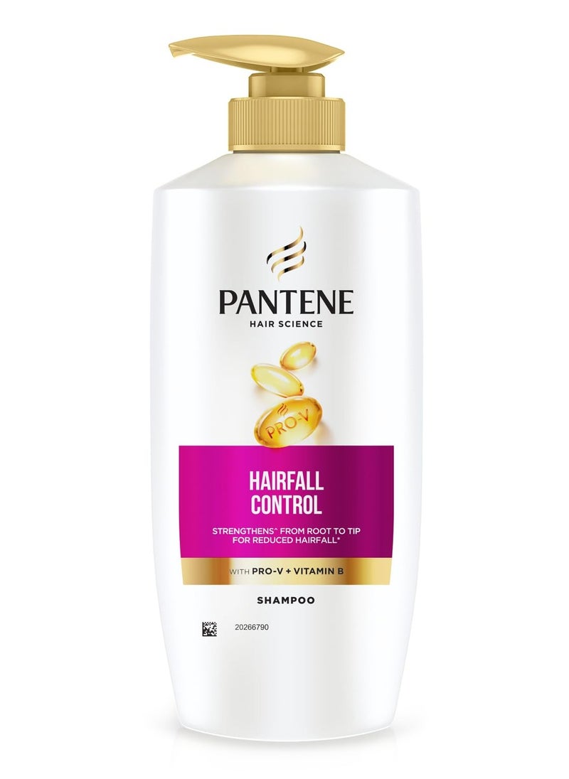 Advanced Hairfall Solution, Hairfall Control Shampoo, Pack of 1, 650ML, Pink