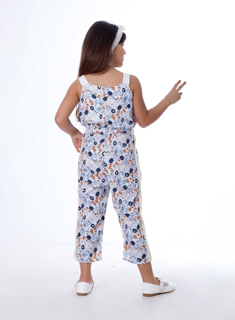BEBO Girls Summer Jumpsuit  - Image 3