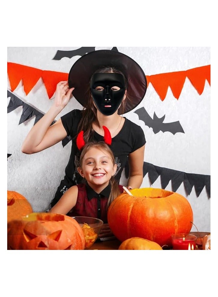 A-SZCXTOP Halloween Masks,Full Face Hacker Anonymous Masks Street Dance Ghost Step Mask for Adults Kids Child,Halloween Costume Cosplay Party Masks Props Accessory - Image 3