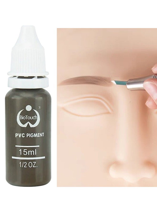 Biotouch 2PCS Eyebrow Pigment For Eyebrows/Brows - Micro pigments - Microblading pigments PMU - Machine Use - Medical Grade - No Mixing eyebrow pigment for shading For Professionals Only, Dark Coffee 1/2 oz  - Image 5