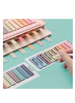 Accessorize Kingdom Sticky Tabs, 1200 Pcs Annotation Supplies, Book Mark Sticky Notes, Stationary Items, 60 Different Colors, Repositionable, and Writable (1200 Pcs)  - Image 5