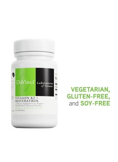 Davinci DaVinci - Vitamin K2 + Resveratrol - 60 Capsules  - Image 4