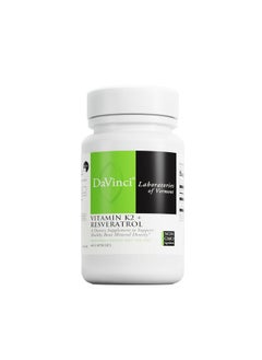 Davinci DaVinci - Vitamin K2 + Resveratrol - 60 Capsules  - Image 1
