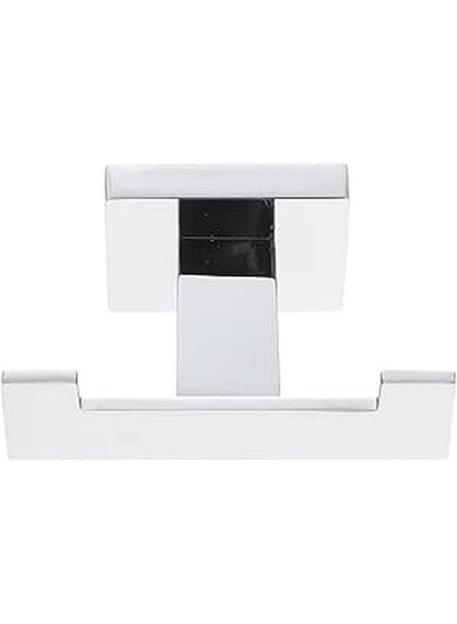 خطاف منشفة من الفولاذ المقاوم للصدأ، مثبت على الحائط، بلمعة مرآة، خطاف حمام لتعليق الأردية - Image 1