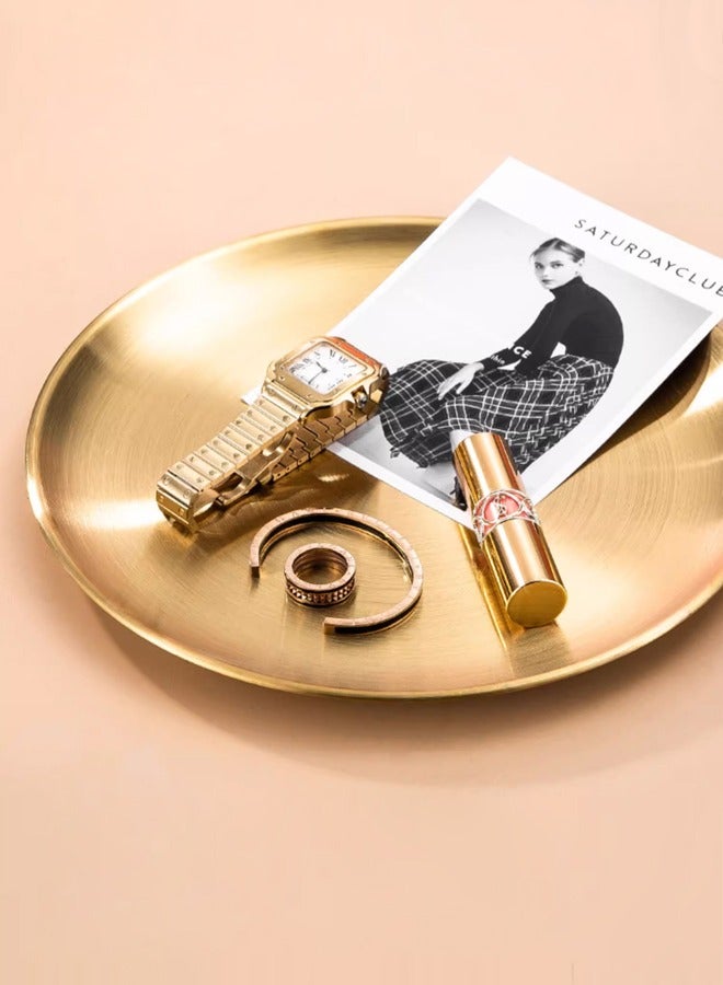 Morlife 304 Stainless Steel Dinner Plate，Stainless Steel Plates Set of 2 Metal Dinner Plates 30cm ,Shatterproof & Dishwasher Safe - Image 5