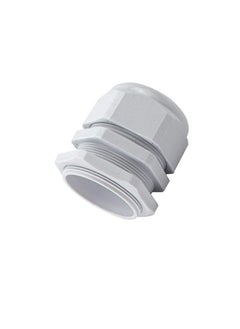 Armoured Cable Gland Kit for Outdoor Sockets and Junction Boxes & Industrial Use with Lock Nut PVC Shroud and Earth Tag (25S, A2)