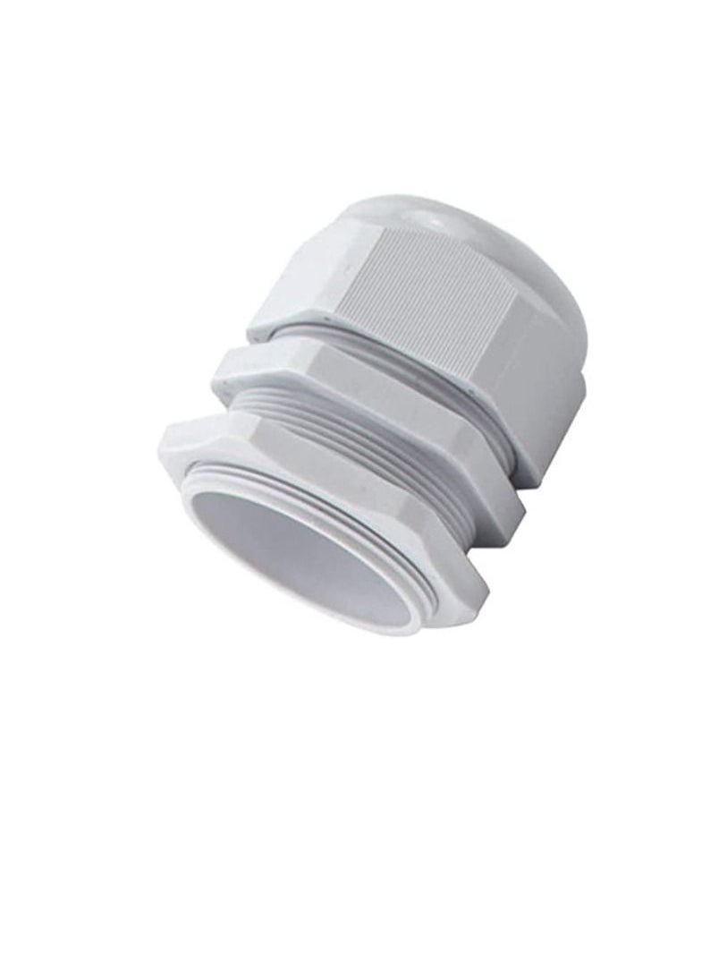 Generic - Armoured Cable Gland Kit for Outdoor Sockets and Junction Boxes & Industrial Use with Lock Nut PVC Shroud and Earth Tag (25S, A2) - Image 1