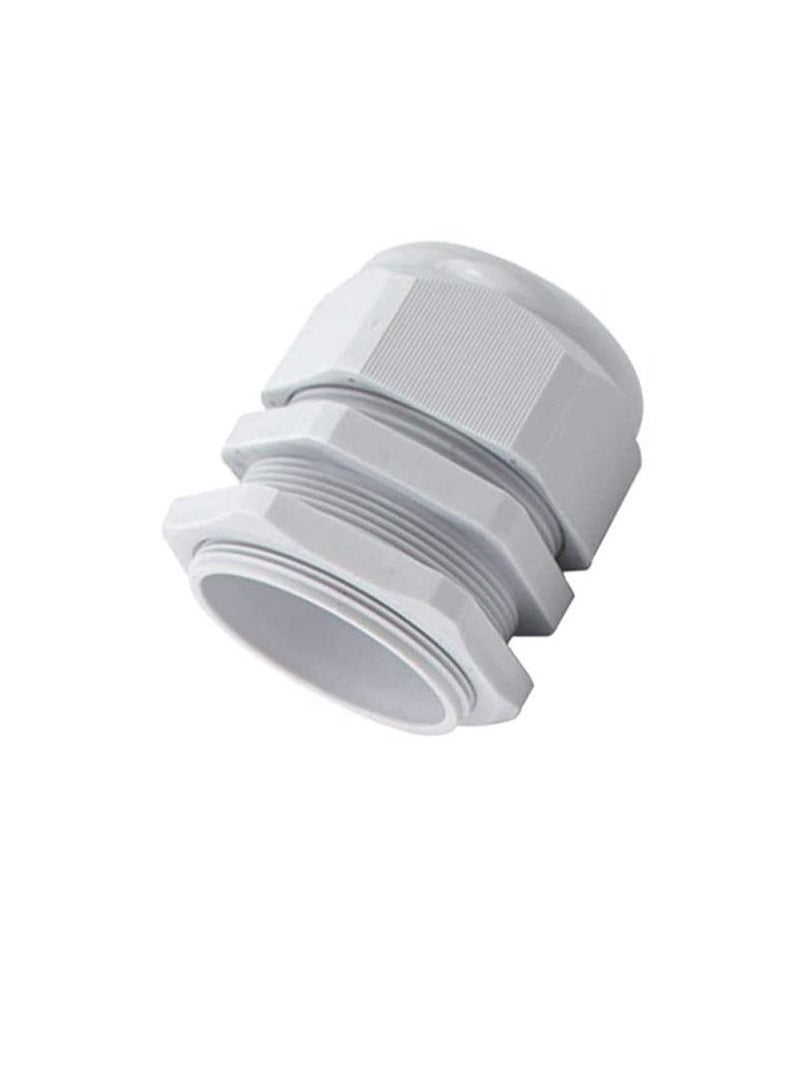 Generic - Armoured Cable Gland Kit for Outdoor Sockets and Junction Boxes & Industrial Use with Lock Nut PVC Shroud and Earth Tag (25S, A2) - Image 1
