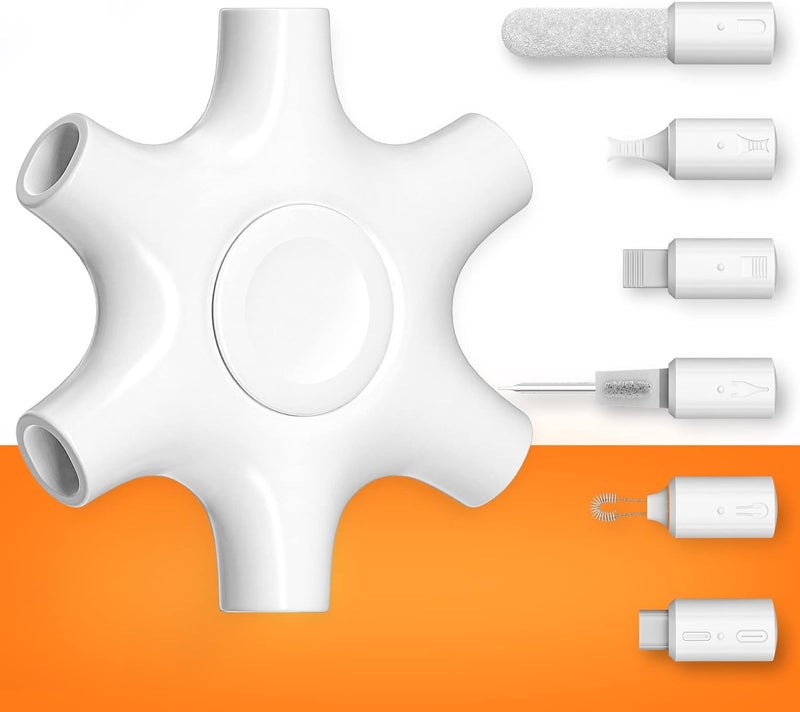 Tassmpitor for iPhone Cleaning Kit Port Cleaner, Repair and Restore Tool for iPad Pro Watch Cell Phone Charging Port, Lightning Charger Cables Speaker Airpod Cleaning Putty Dust for All Devices - Image 1