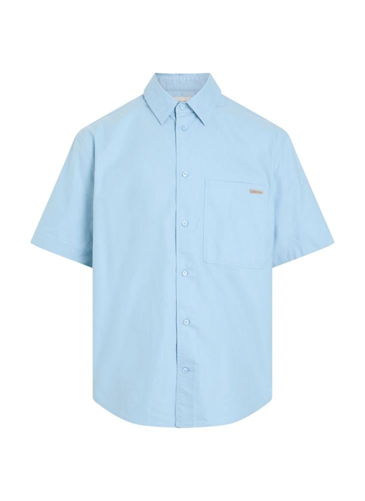 Calvin Klein Jeans Oxford Short Sleeve Shirt  - Image 5