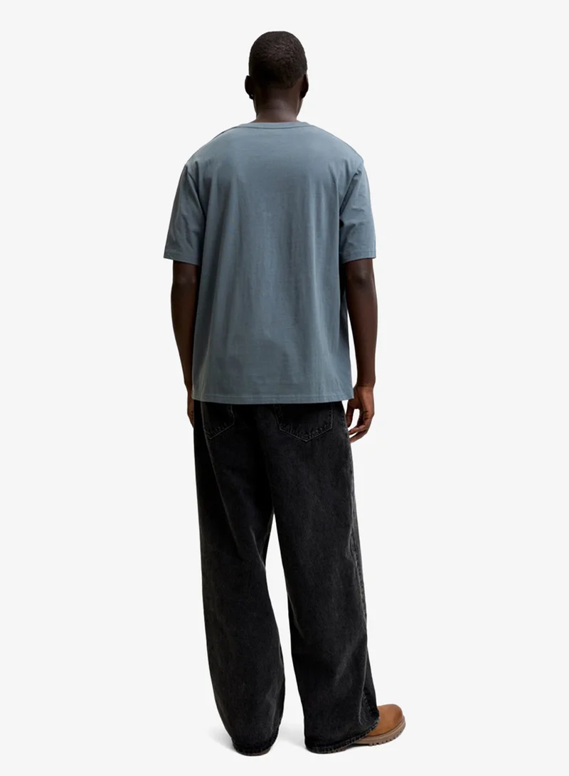 JACK & JONES Logo Crew Neck T-Shirt