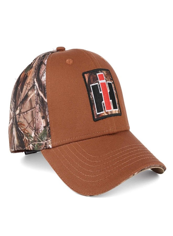 Case IH International Harvester Logo Brown Camo Cap 400853 - Image 2