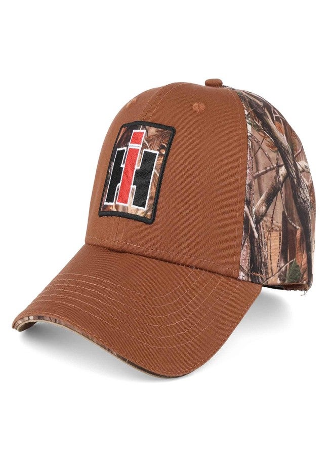 Case IH International Harvester Logo Brown Camo Cap 400853 - Image 1