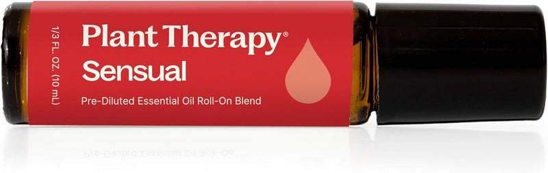 Plant Therapy Sensual Essential Oil Blend for Couples, Massage, Desire 100% Pure, Pre-Diluted Roll-On, Natural Aromatherapy, Therapeutic Grade 10 mL (1/3 oz)